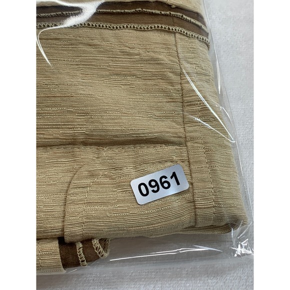 Kleen Beige Silk Linen Blend Button Down Shirt Jacket Blouse Sz XL Casual Career - Picture 8 of 8